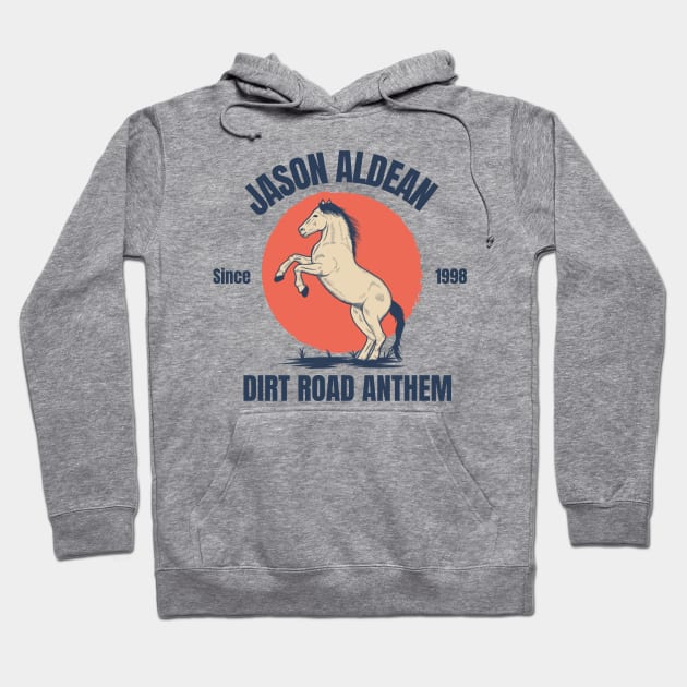 Jason Aldean // Horse Art Hoodie by GO WES